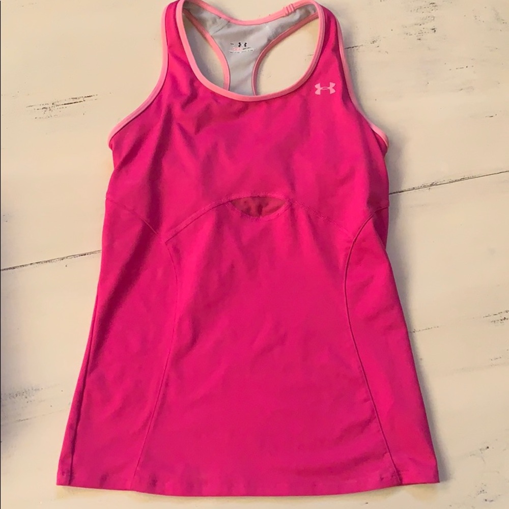 Under Armour Heatgear Athletic Tank Top with bra
